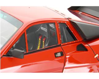 Lancia Rally SE-037 0001/B Prototipo 1980 Rosso Laudoracing 1:18 Resinemodell (Türen, Motorhaube... nicht zu öffnen!)